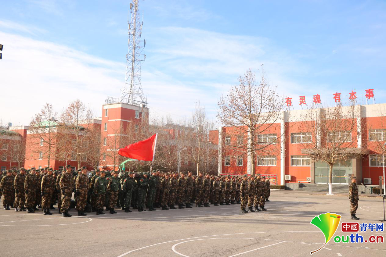 响应习主席训令 武警北京某部展开冬训热潮