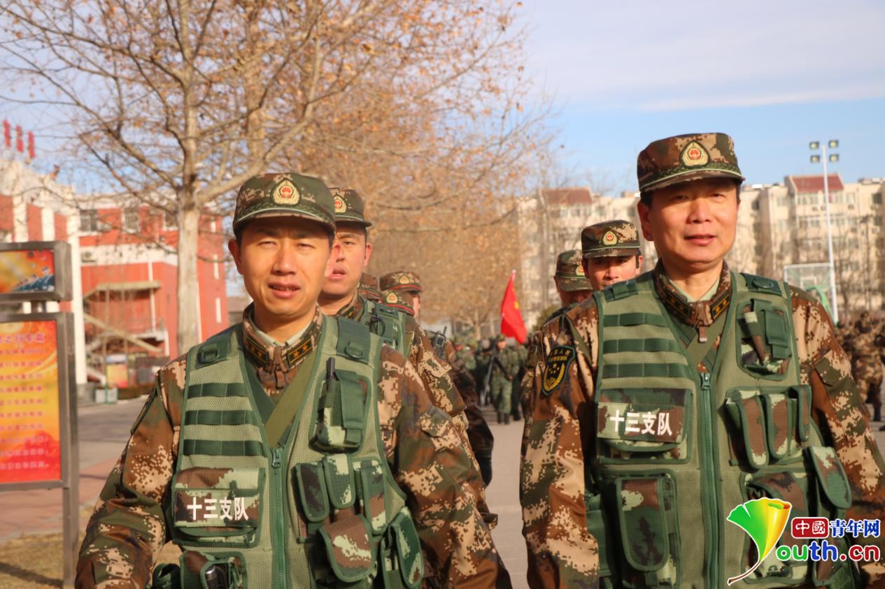 响应习主席训令 武警北京某部展开冬训热潮