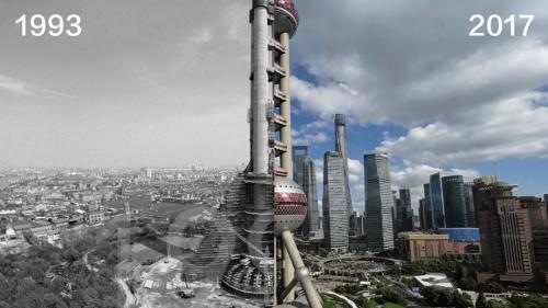 国内 >> 正文  1990年,上海浦东开发开放   今年是改革开放40周年