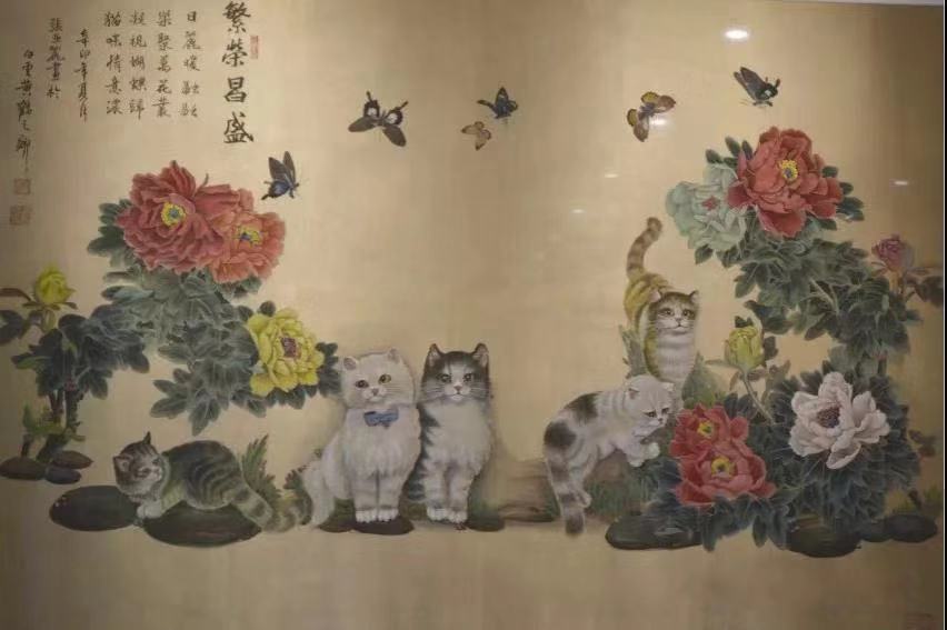 函谷关梨湾源举办2019首届猫文化艺术节暨猫趣园开园仪式