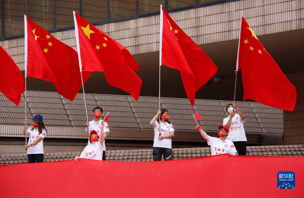 特写"十一"的香港,最耀眼那一抹中国红