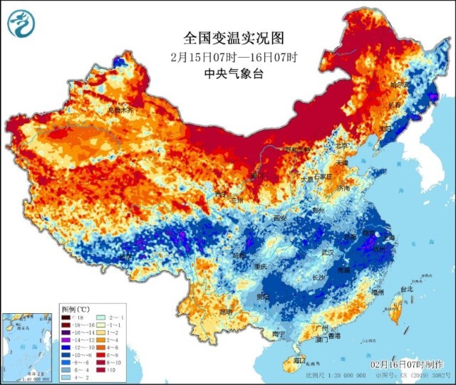 中央气象台：寒潮将大举入侵我国，新疆气温狂降局地暴雪