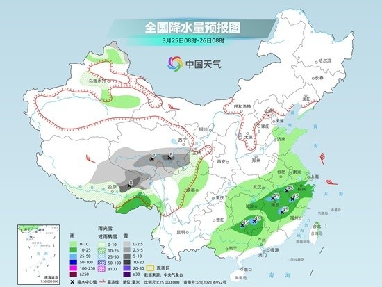江西浙江等地仍需警惕较强降雨 本周北方多地气温将超过25℃