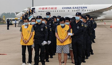 680余名中国籍涉赌诈违法犯罪嫌疑人分批从柬埔寨押解回国