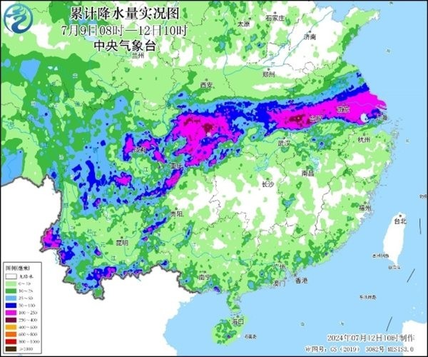 四川盆地至黄淮等地将有强降雨 江南华南等地持续高温