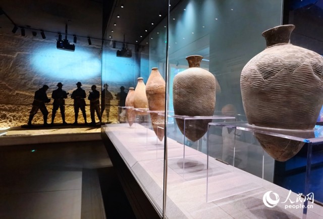 仰韶文化博物馆馆内藏品。人民网记者 尚明桢摄