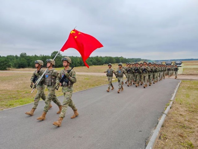 中白陆军联合训练，开训！