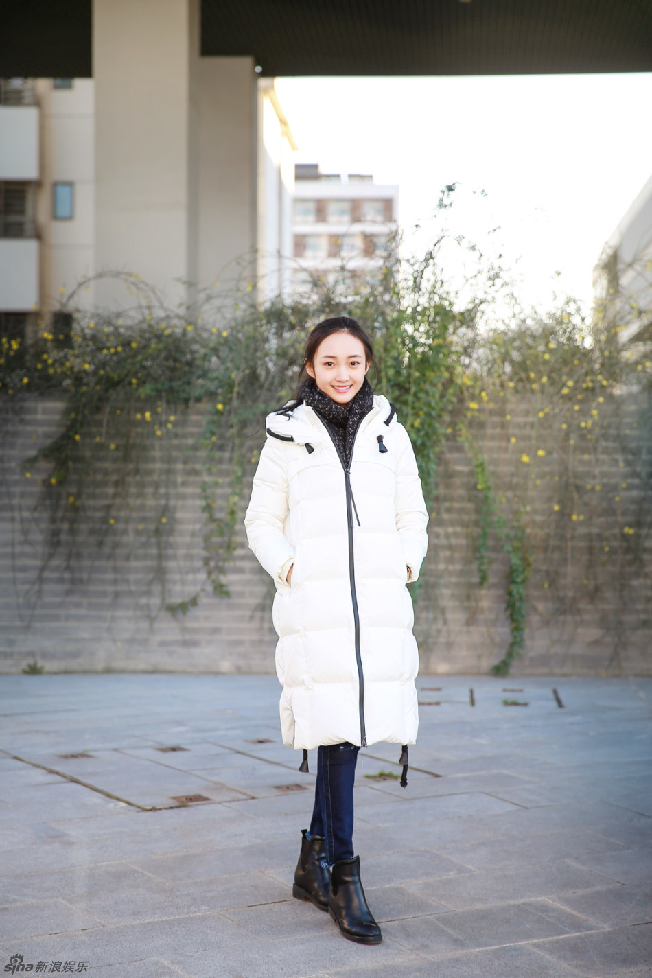 18岁马菲将参加北影艺考生活照曝光甜美可人