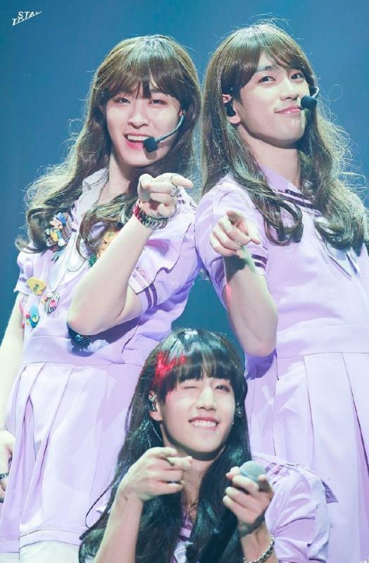 比女团还美的韩男神最后一位辣眼睛