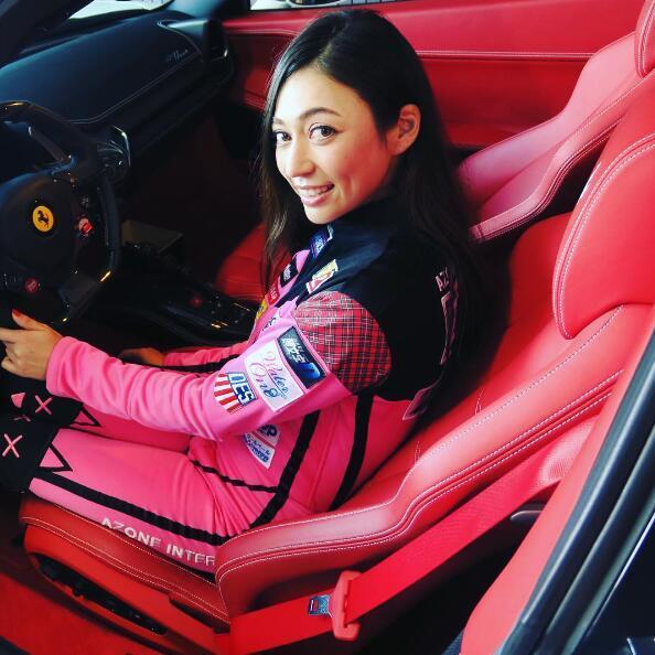 头文字d真人版?日本超美混血赛车皇后