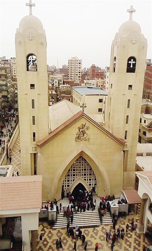 埃及一日两座教堂发生自杀袭击