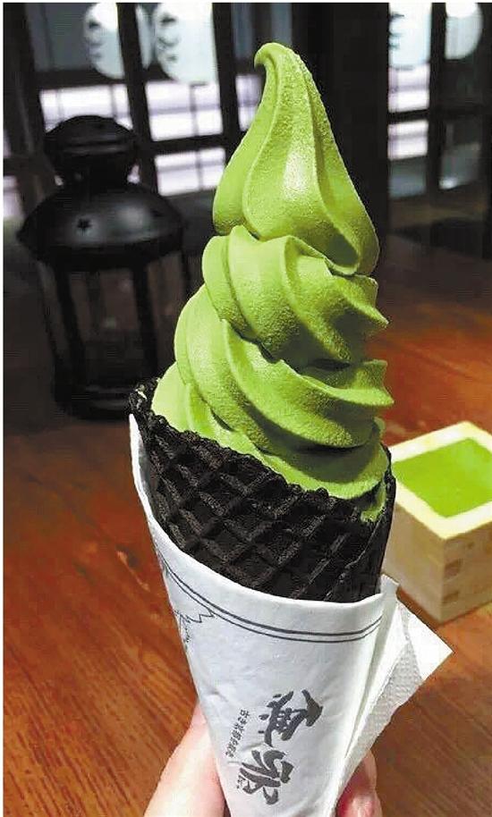 无邪抹茶冰淇淋