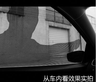 达康书记个性车窗贴膜热销交警属违法要罚款