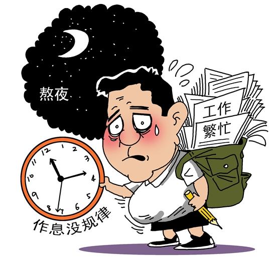 854受访者假期会熬夜