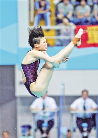 轻松夺女子三米板金牌 施廷懋实现个人大满贯