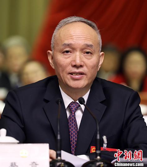北京市委书记蔡奇:以良法促进发展,保障善治