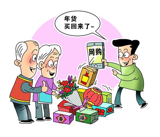 683受访者发现人们买年货更注重精神消费