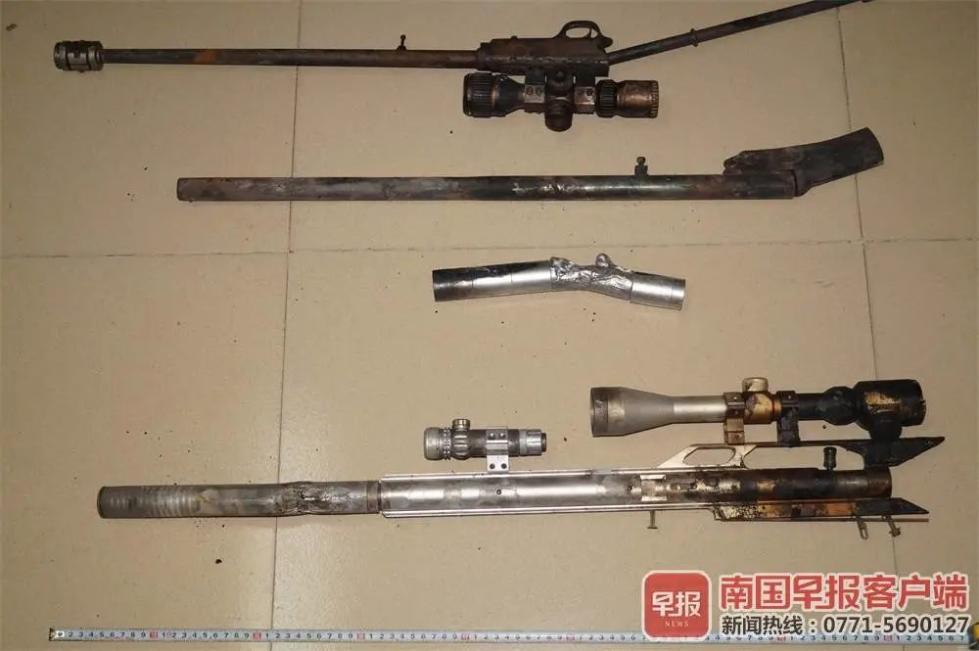 广西一小区发生枪战毒贩开枪拒捕后自杀一民警胸部中弹