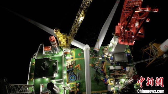 �й���̨12MW���Ϸ����װ�ɹ�