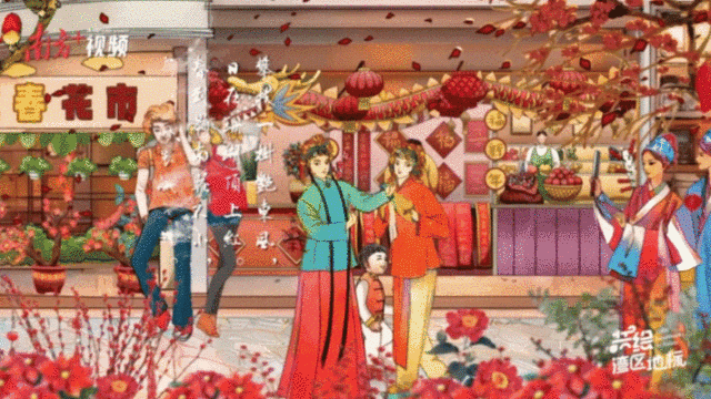 龙腾报春来,请到广东过大年!11城地标首次同框绘就大湾区“千里江山图”