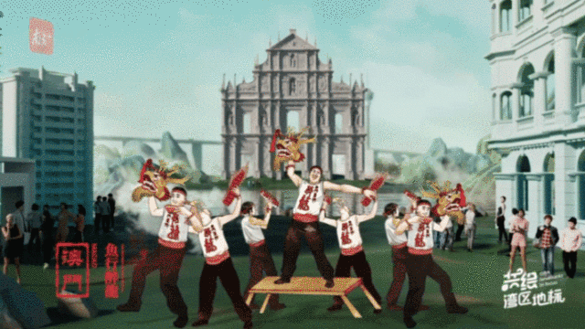 龙腾报春来,请到广东过大年!11城地标首次同框绘就大湾区“千里江山图”