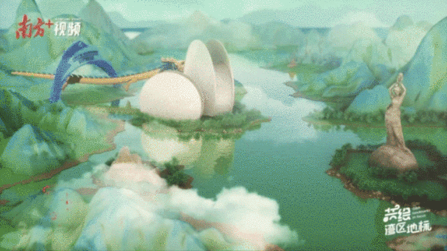 龙腾报春来,请到广东过大年!11城地标首次同框绘就大湾区“千里江山图”