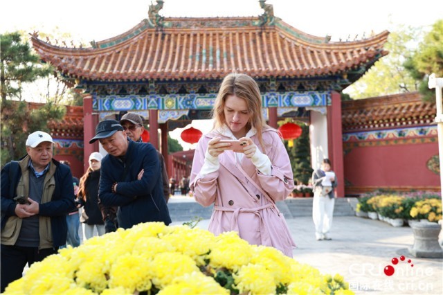 【2024打卡中国】异邦网红在开封游园赏花 与“包大东说念主”一齐探案解谜（组图）