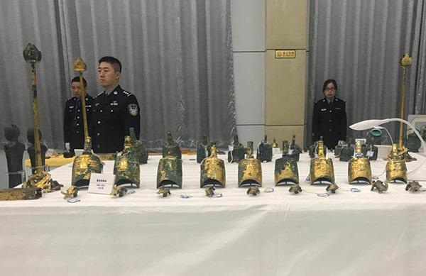 汉武帝之妃墓地被盗系列案告破陕西追缴1100余件文物