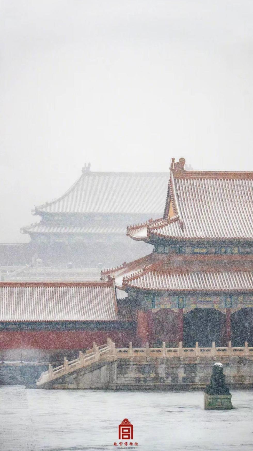 雪雪雪!快看 你们期待的故宫雪景照来了
