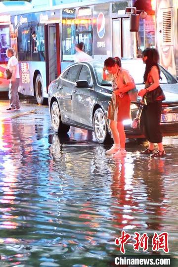 ���굼�����ڵ�·��ˮ��