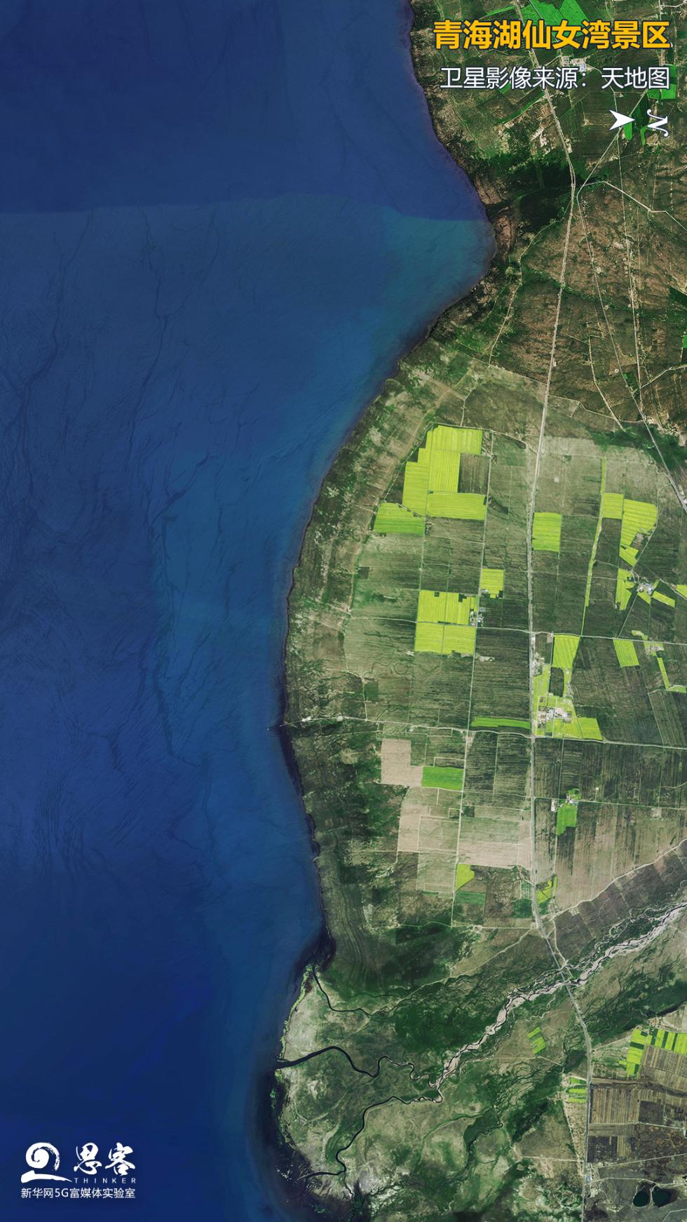 卫星影像来源:天地图