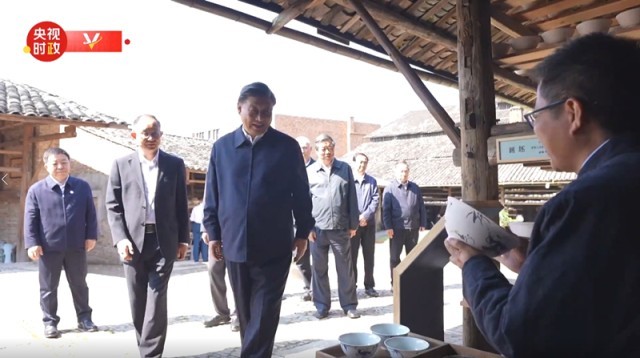 2023��10��11�գ�ϰ��ƽ�ڽ��������򿼲졣����Ƶ��ͼ��