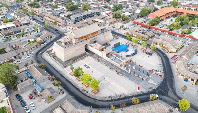 2022��9��8�գ�ʯ��ׯ�����������������ų�����¥��������ʷ�Ļ��֡�