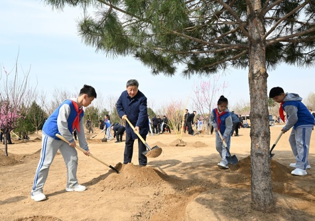 2025��4��3�գ�ϰ��ƽ���������������̨���������ϲμ��׶�����ֲ�����