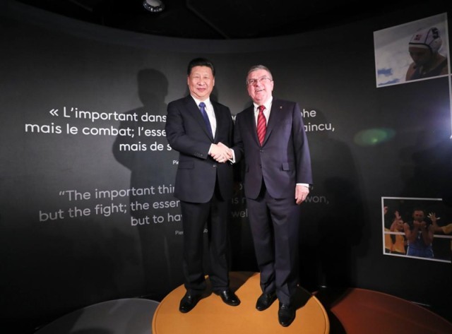 2017��1��18�գ�ϰ��ƽ��ϯ��λ����ʿ��ɣ�Ĺ��ʰ���ƥ�˲���ݻ��ʱ�ι��ʰ���ƥ��ίԱ����ϯ�ͺա�