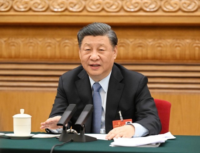 2023��3��5�գ�ϰ��ƽ����ǲμ�ʮ�Ľ�ȫ���˴�һ�λ��齭�մ��������顣�»������ ��ѧ�� ��