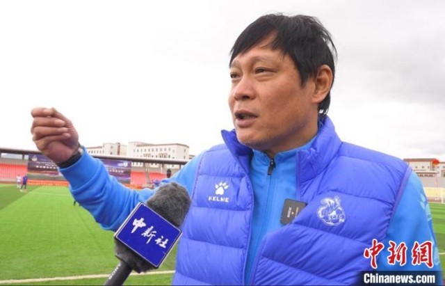 图为范志毅接受<a target='_blank' href='/' ><p align=