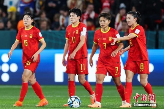 中国女足世界杯小组出局。图片来源：视觉中国